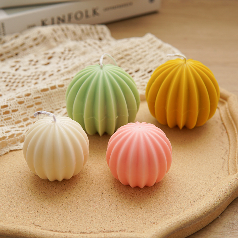 3D Printing Concrete - 3D resin spherical candle mold DIY