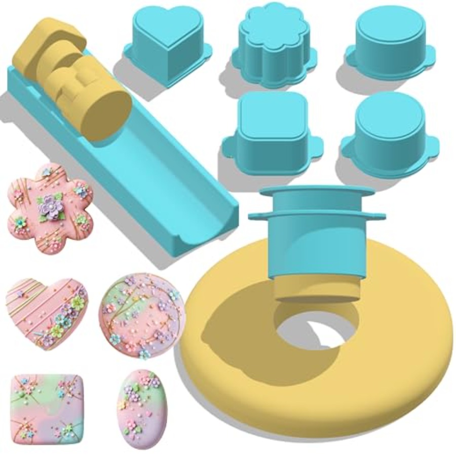 3D Printing Abs - Cake pop mold set for home