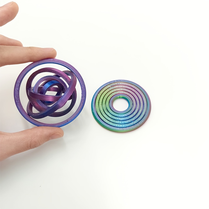 3D Printing Abs - 3D Printed Decompression Rotating Fingertip Ring