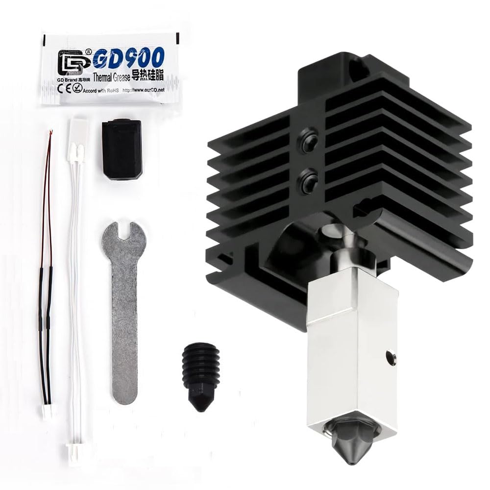 Nozzle 0.4Mm Hardened - Hotend X1 Carbon Assembly with Removable