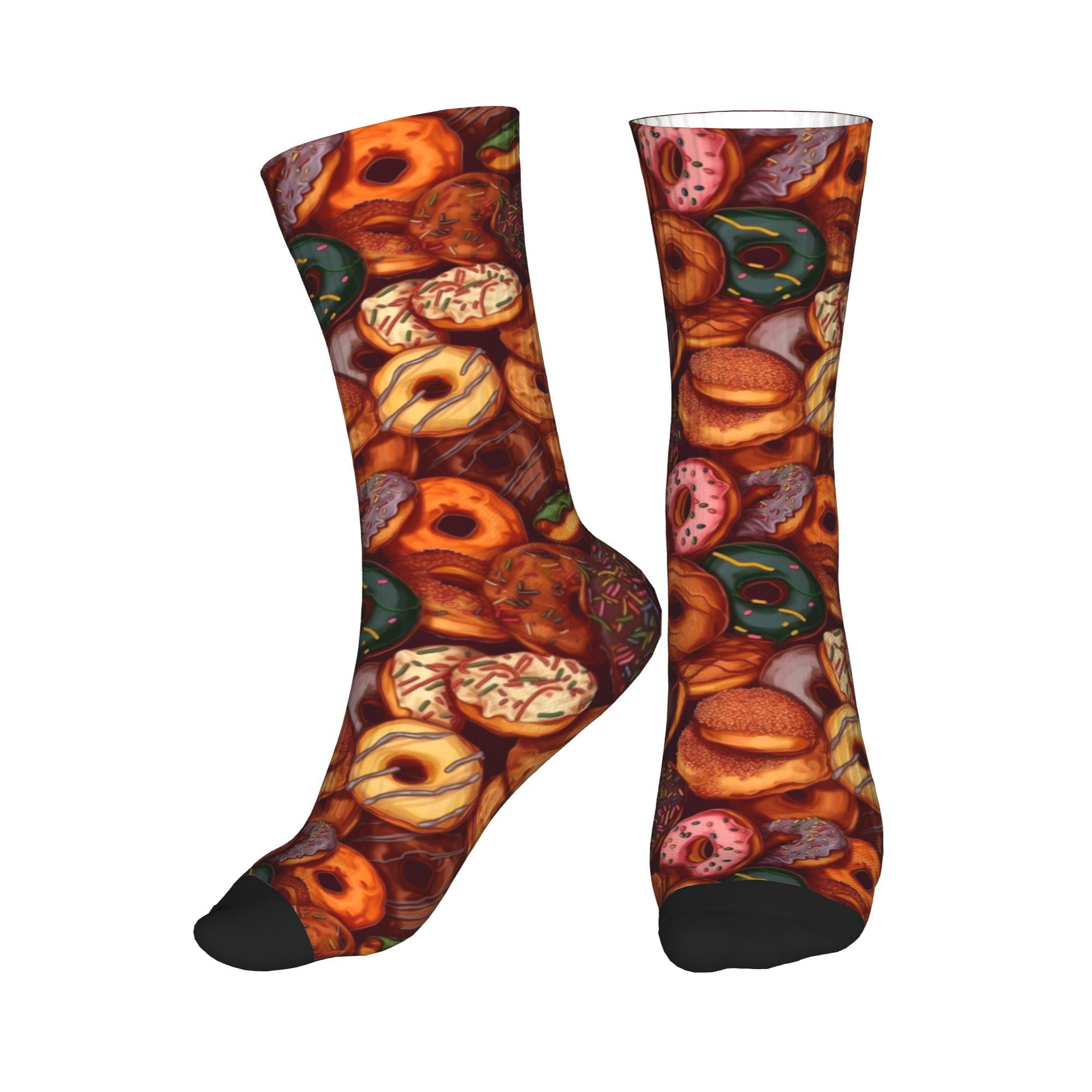 3D Printing In Food - Fun Men's Colorful Candy Donuts Food