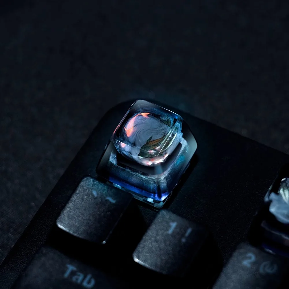 3D Printing And Additive Manufacturing - Original Chinese Style Koi Fish Keycap