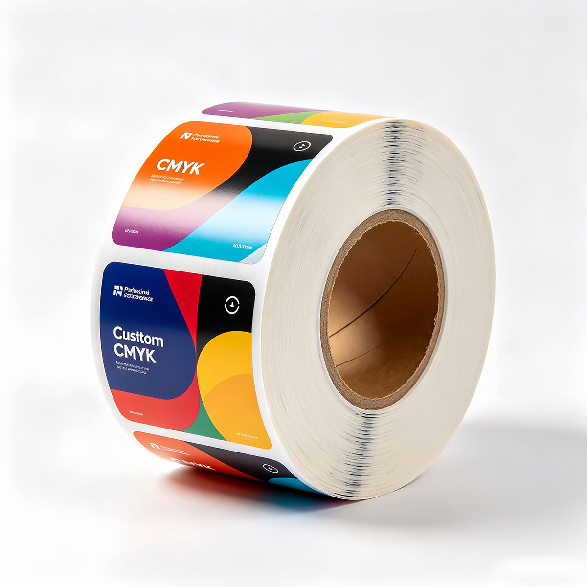 3D Printing Logo - Premium 3D UV Roll Label Matte
