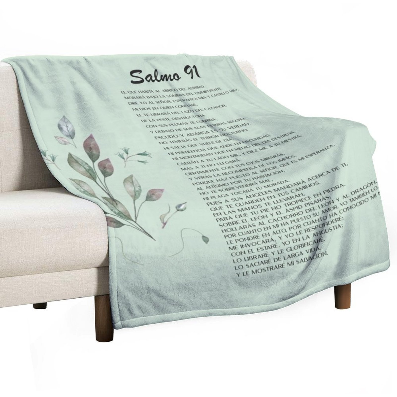 Salmo 91, Spanish Bible Verse  - đánh giá và giá 3D Printing Verse