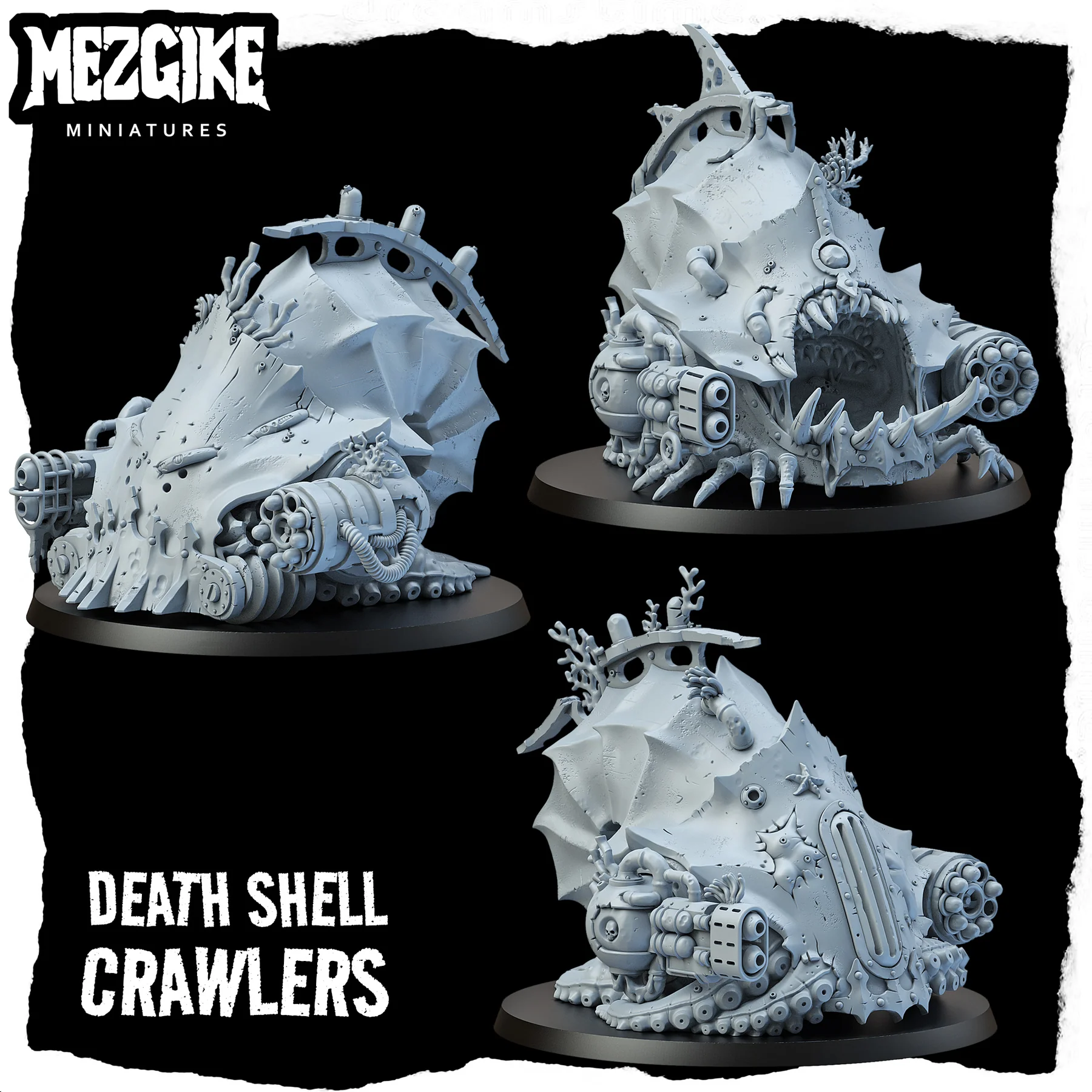 Death shell crawlers Miniature - đánh giá và giá 3D Printing Resin