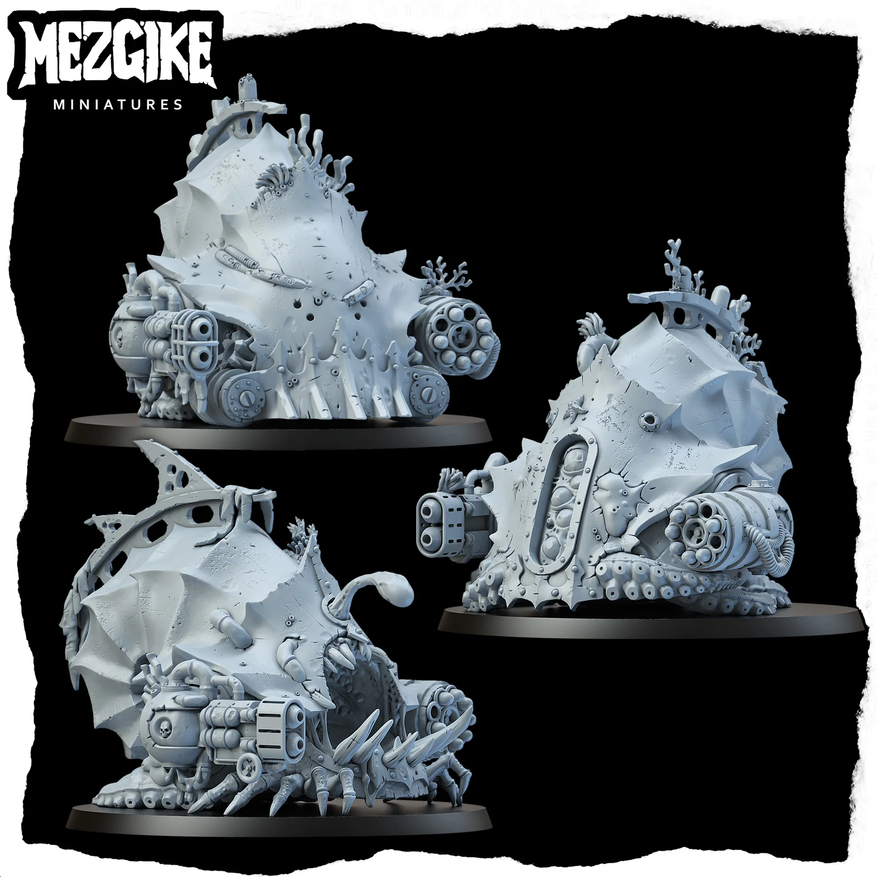 Death shell crawlers Miniature - đánh giá và giá 3D Printing Resin
