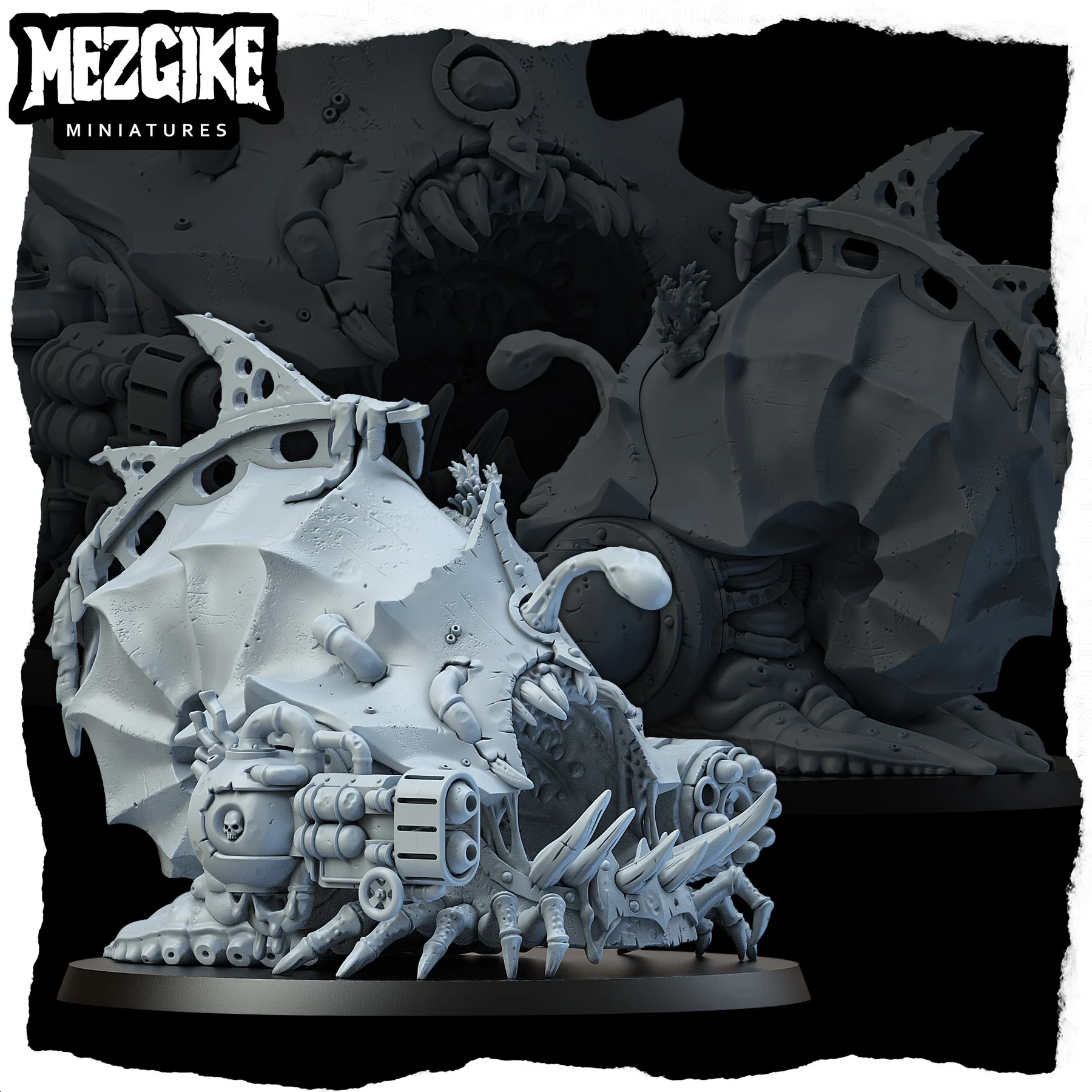 Death shell crawlers Miniature - đánh giá và giá 3D Printing Resin
