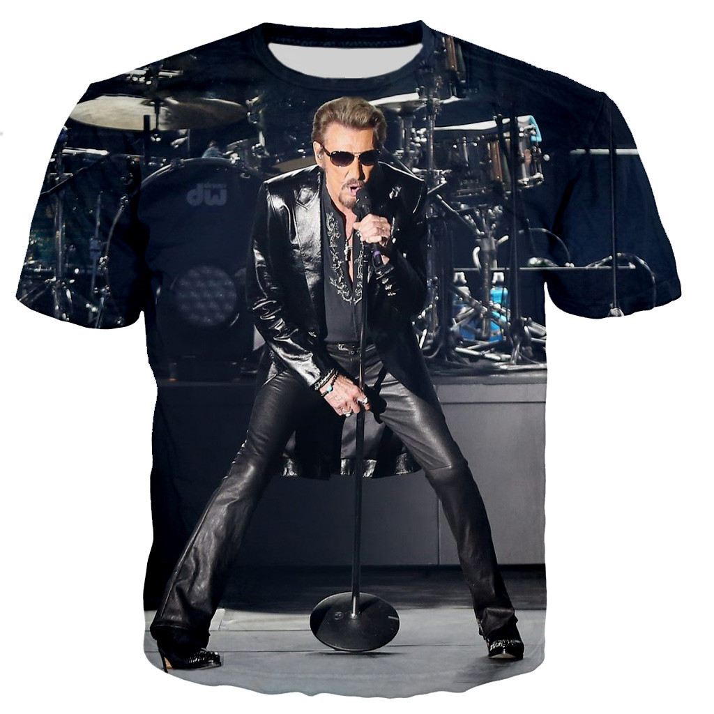 Johnny Hallyday 3D Printed T-s - đánh giá và giá 3D Printing Industrial