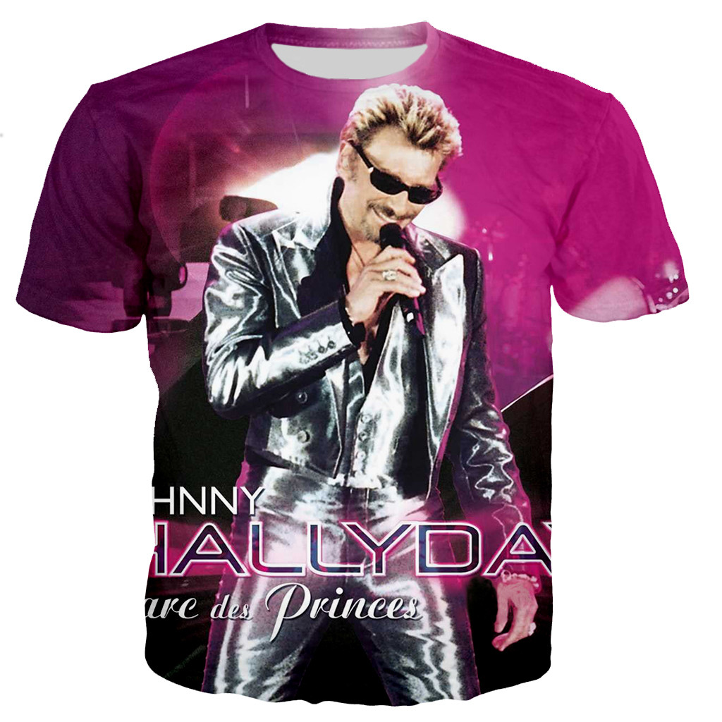 Johnny Hallyday 3D Printed T-s - đánh giá và giá 3D Printing Industrial