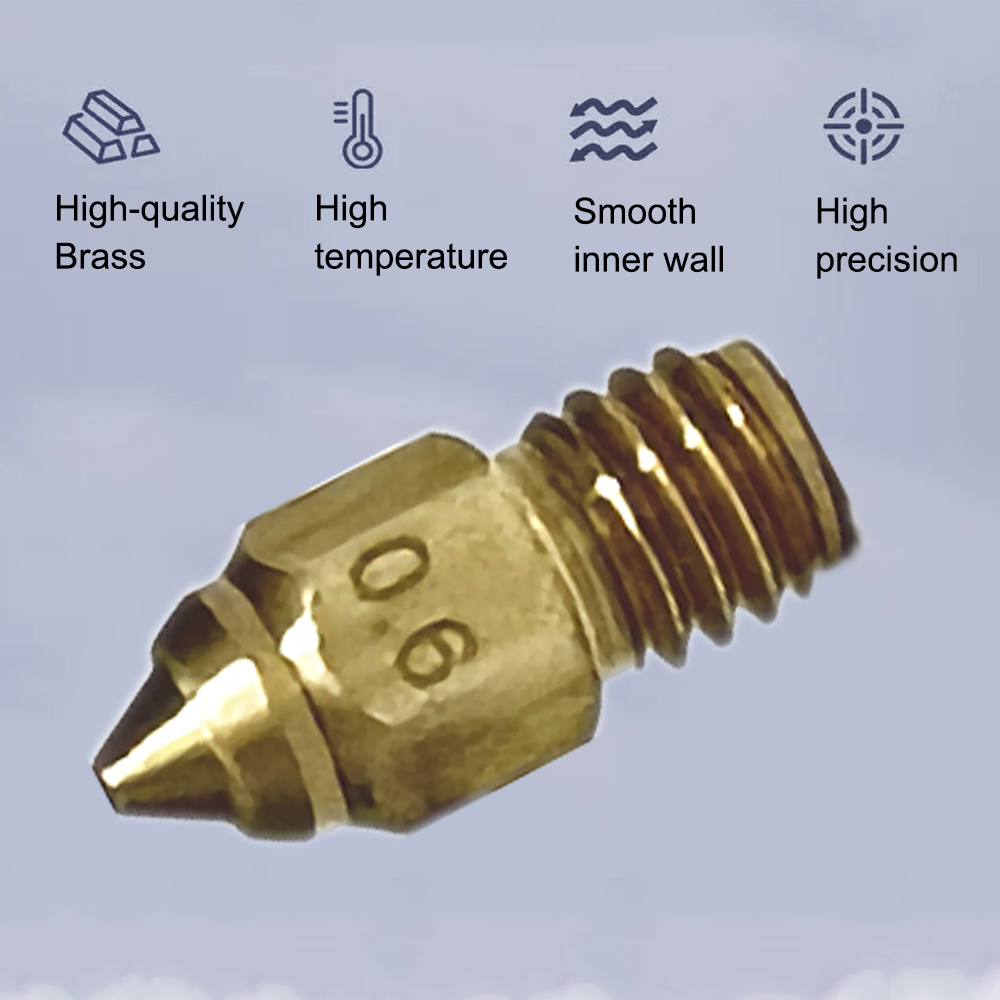 3Pcs Nozzles For Ender 5 Max B - đánh giá và giá Nozzle 0.4Mm Hardened