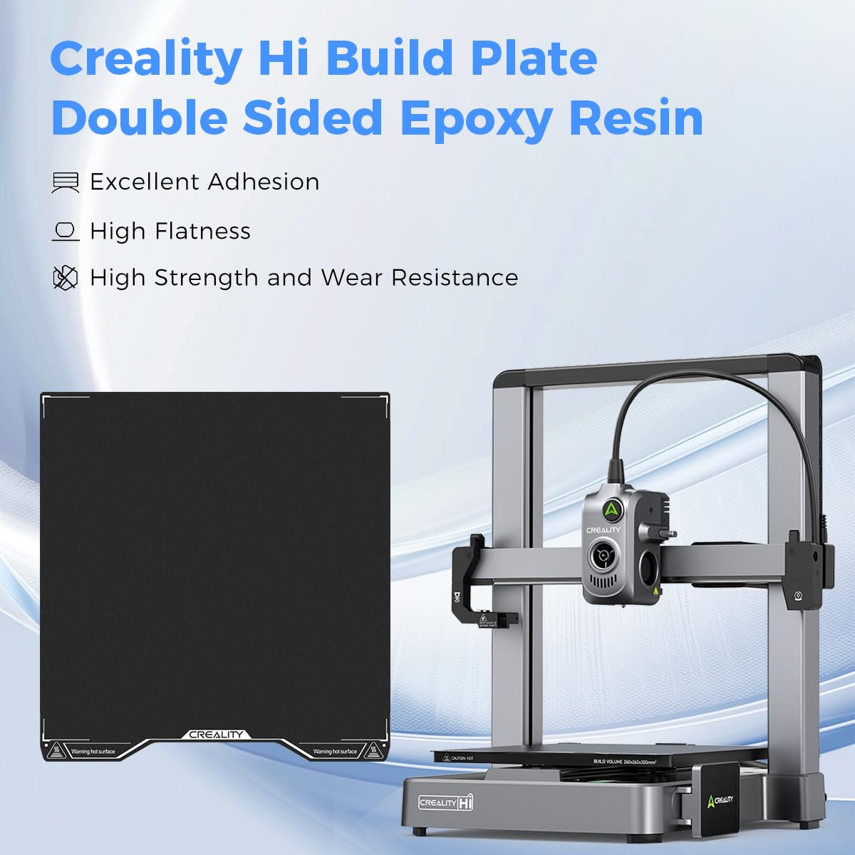 Creality Hi Epoxy Resin Build  - đánh giá và giá 3D Printing Maker