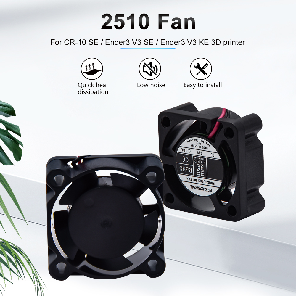 Ball Bearing 2510 Fan for Ende - đánh giá và giá 3D Printer Hotend Kit