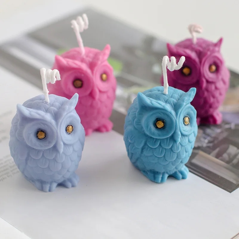 3D Owl Silicone Candle Mold Cu - đánh giá và giá 3D Printing Concrete