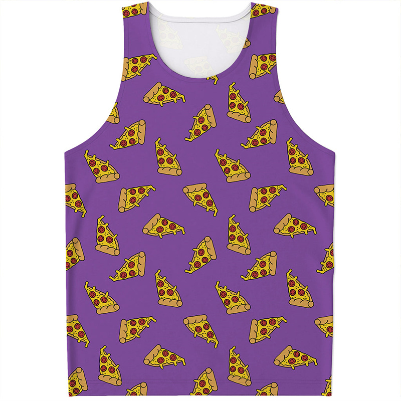 Cute Pepperoni Pizza Tank Top  - đánh giá và giá 3D Printing In Food