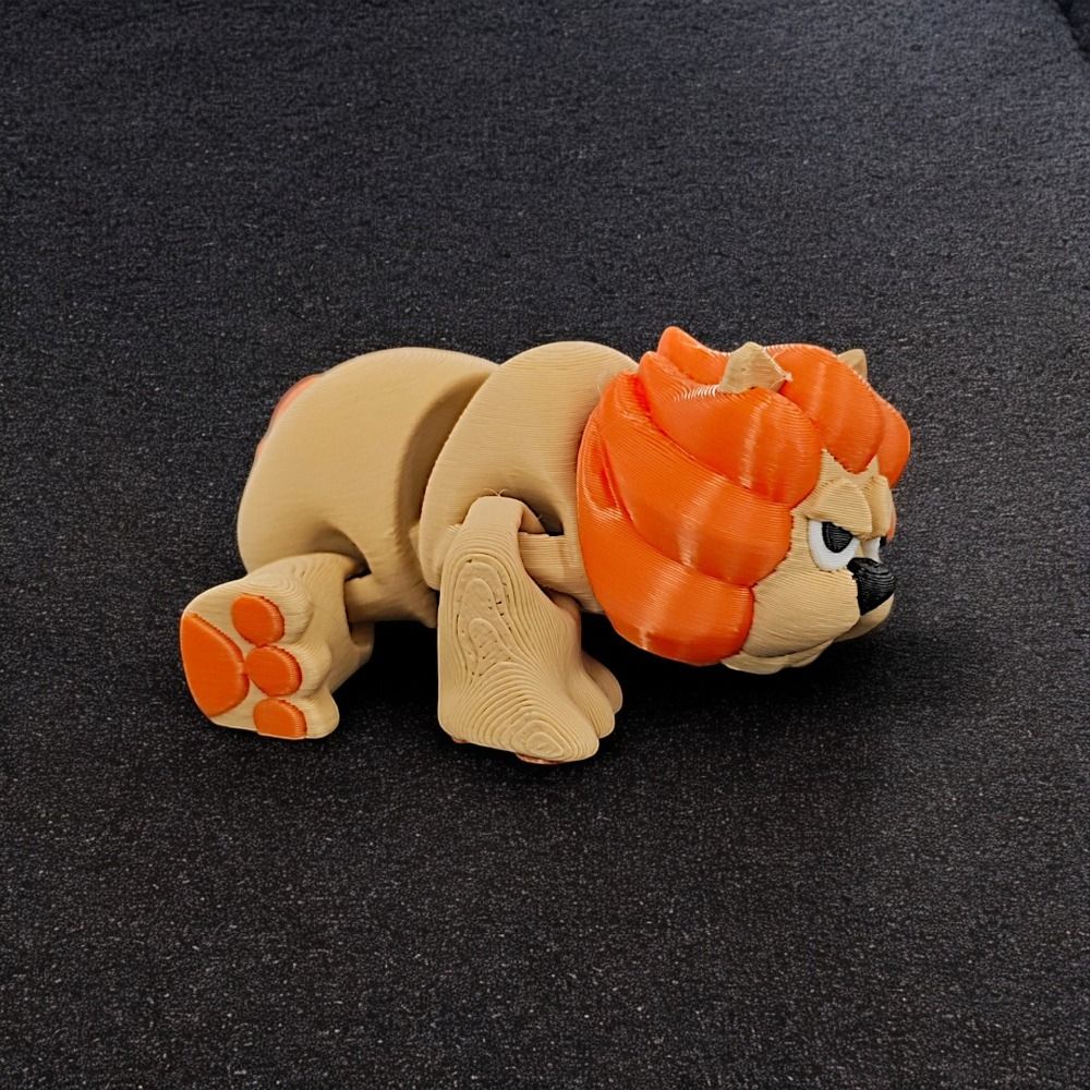 Lion Decorations Movable Joint - đánh giá và giá 3D Printing Joint
