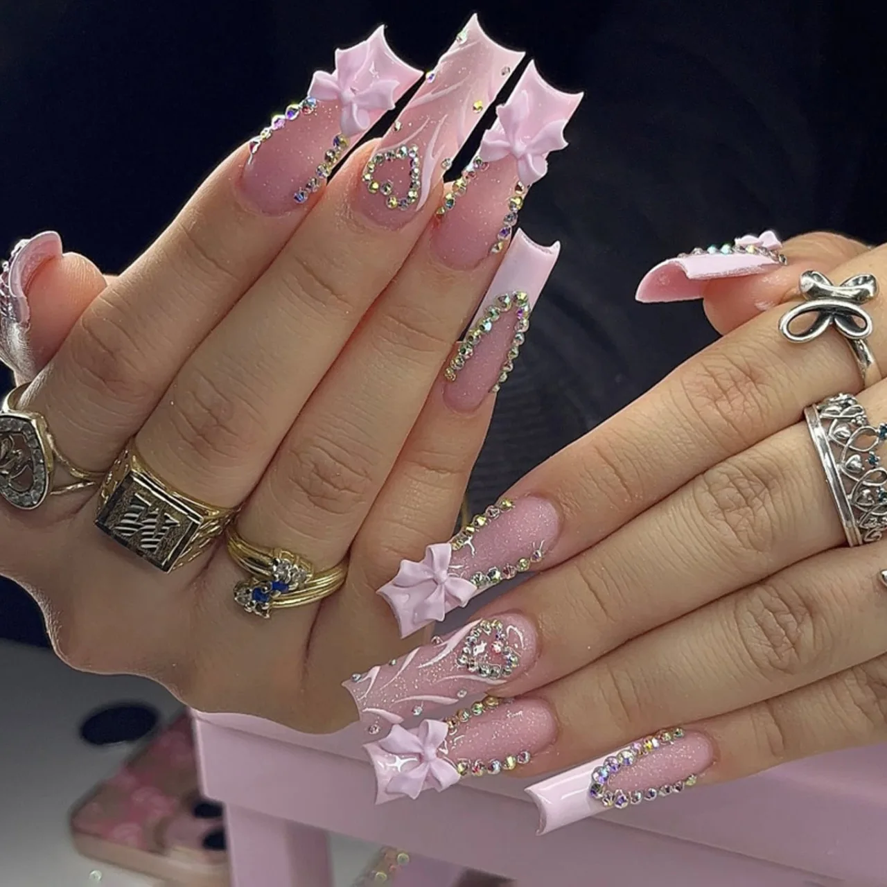 24pcs Pink Leopard Print Press - đánh giá và giá 3D Printing Abs