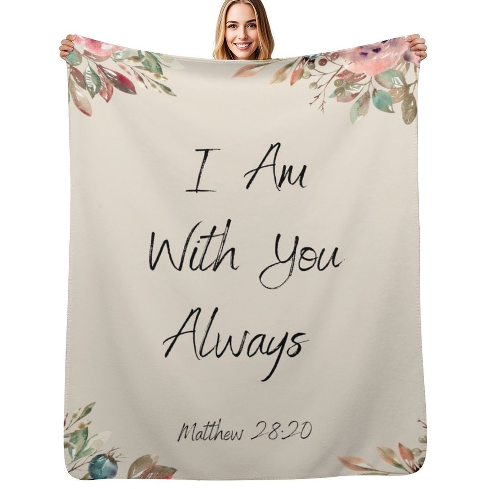 Bible Verse- I Am With You Alw - đánh giá và giá 3D Printing Verse