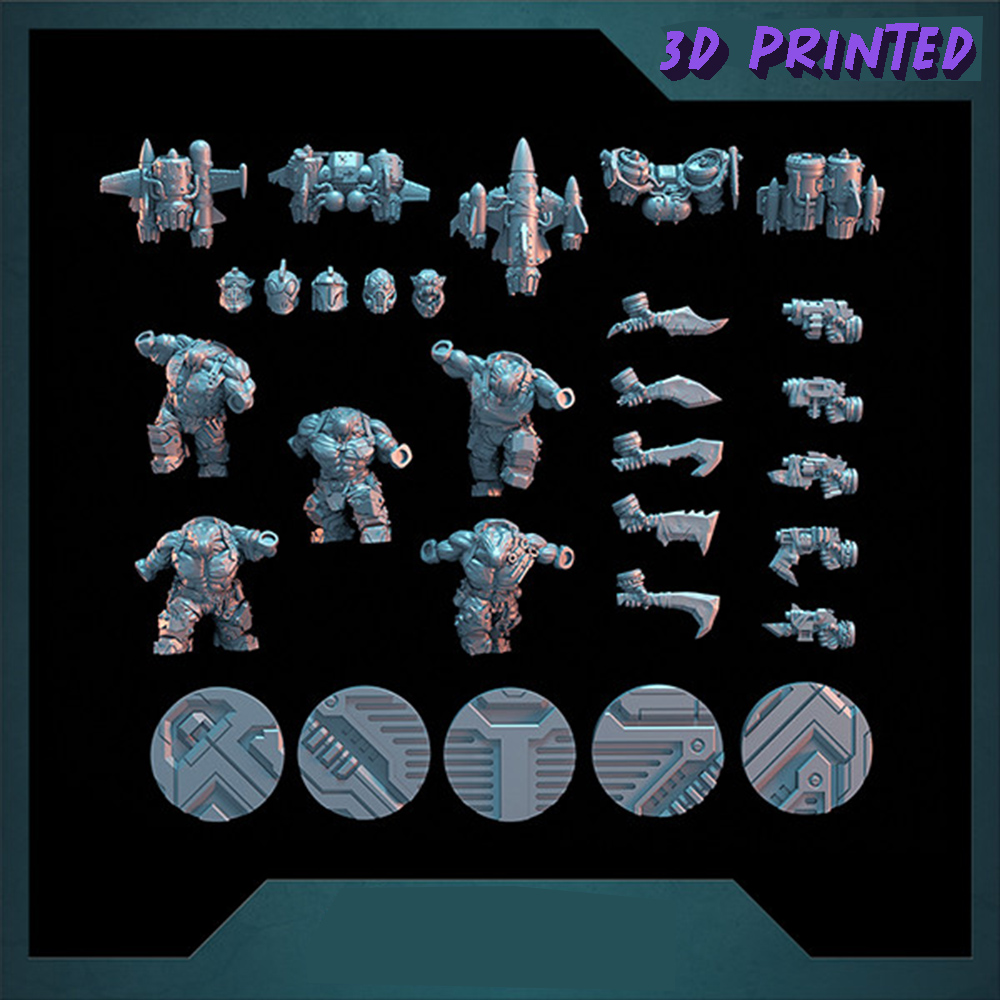 Rocket Orcs  Armour Miniature, - đánh giá và giá 3D Printing Resin