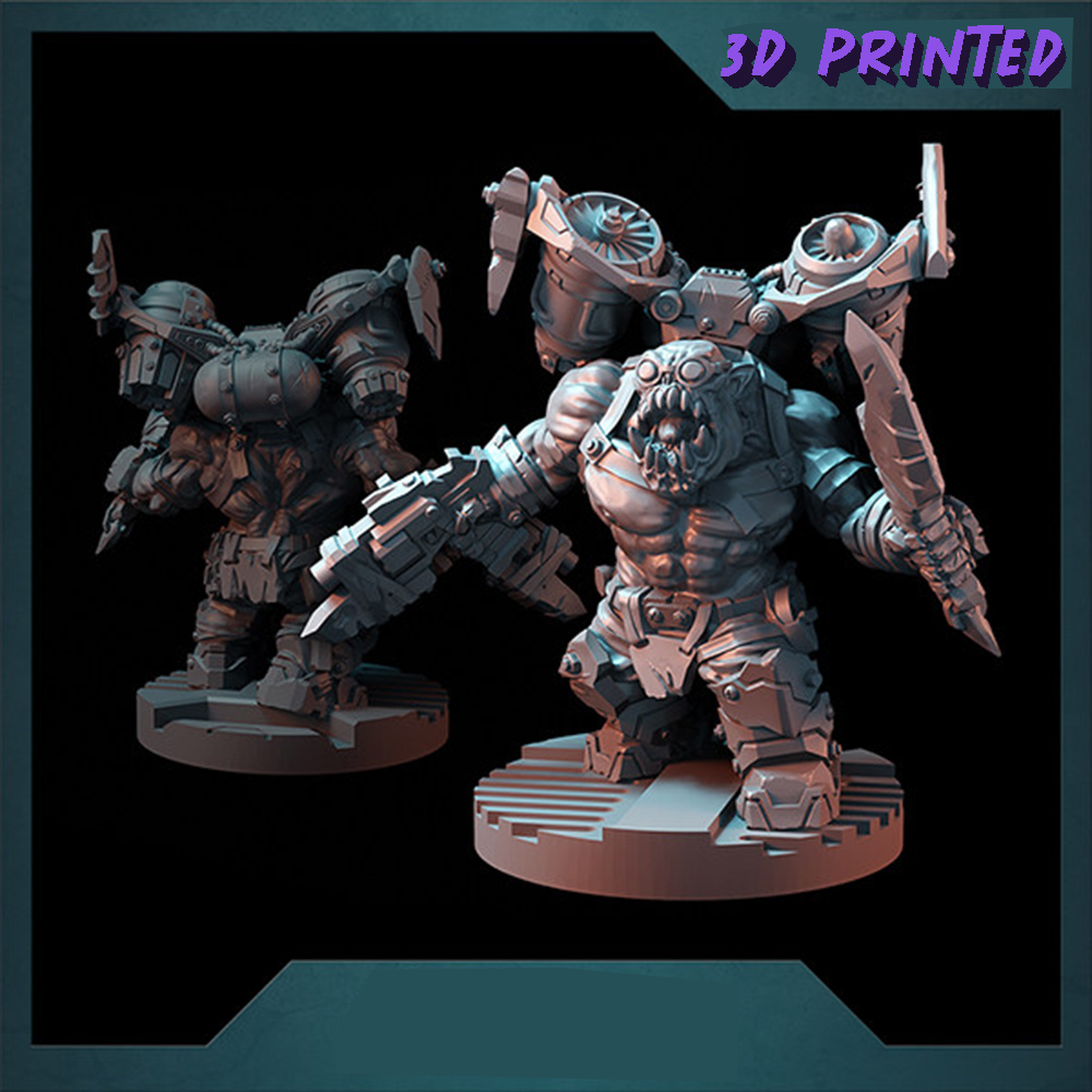 Rocket Orcs  Armour Miniature, - đánh giá và giá 3D Printing Resin