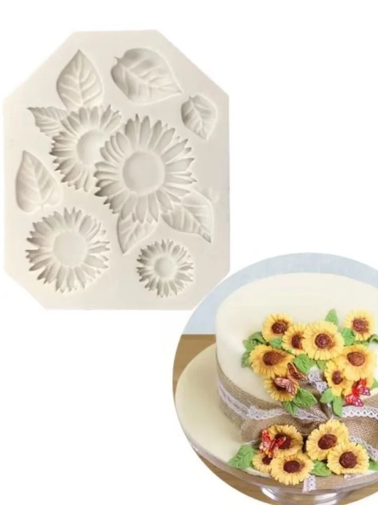 3D Sunflower Candle Mold Silic - đánh giá và giá 3D Printing Concrete
