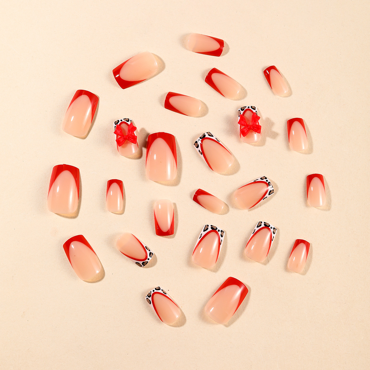 24pcs Red French Style Fake Na - đánh giá và giá 3D Printing Resin