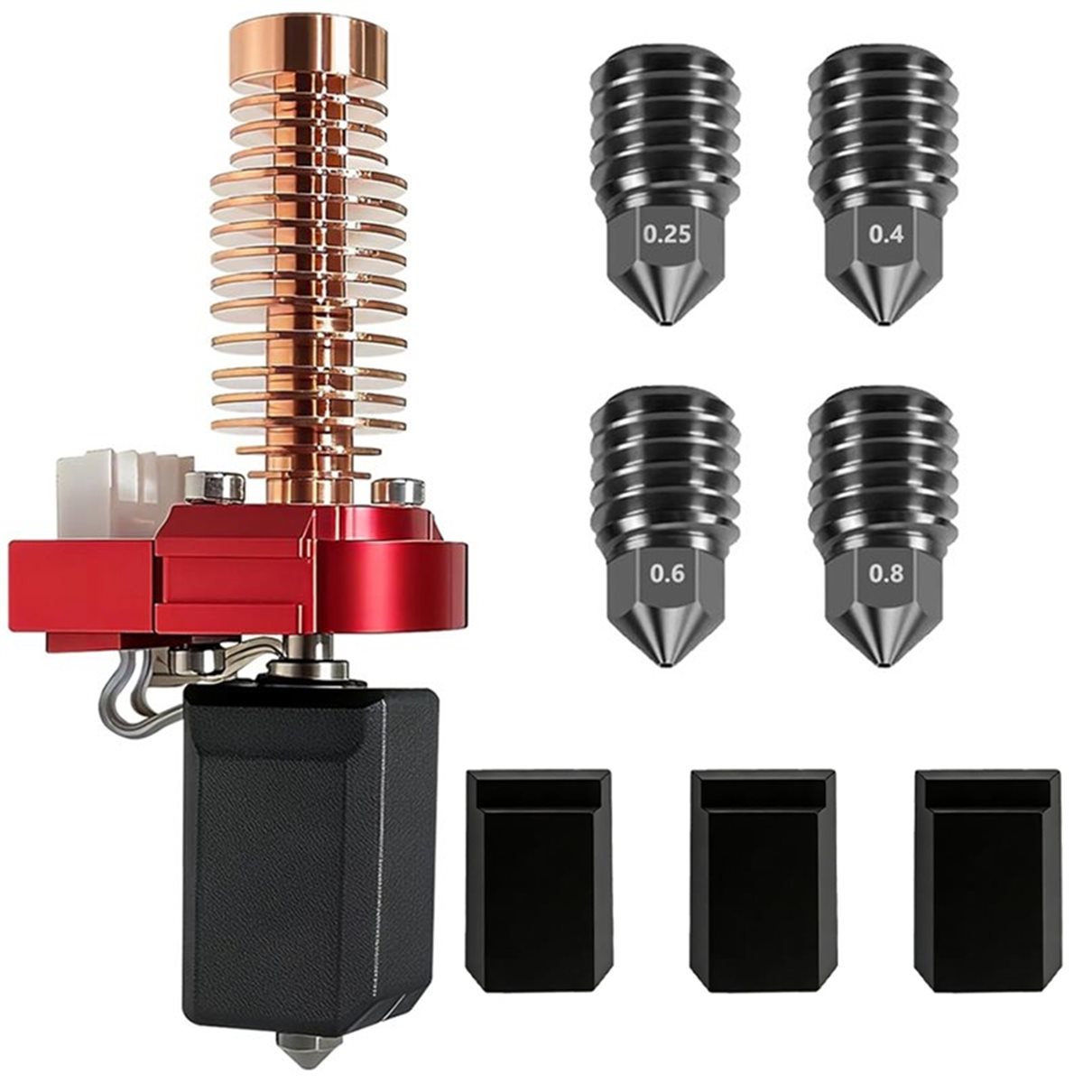 KSOL AD5M Hotend 0.4mm for Adv - đánh giá và giá Nozzle 0.4Mm Hardened