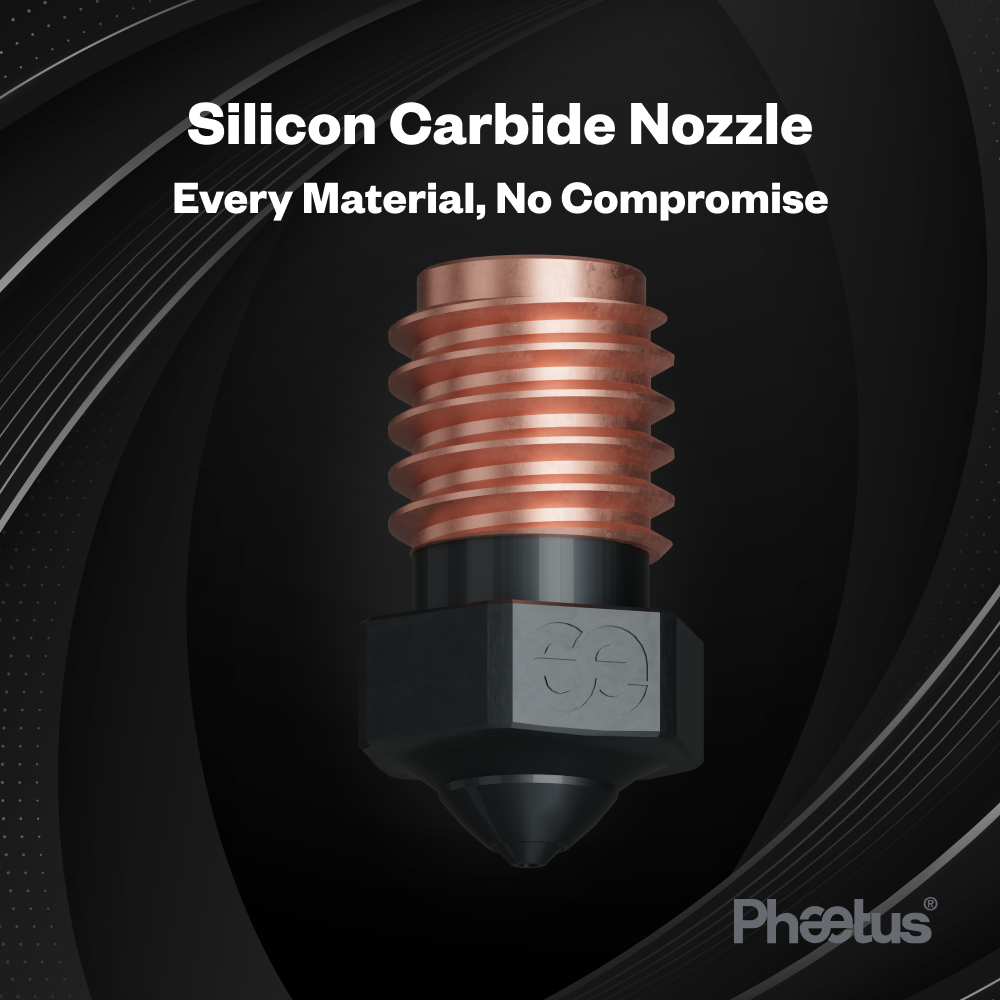 Phaetus Silicon Carbide V6 Noz - đánh giá và giá 3D Printer Hotend Kit