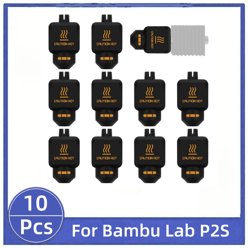 10Pcs Black Silicone Sock for  - đánh giá và giá 3D Printer Hotend Kit
