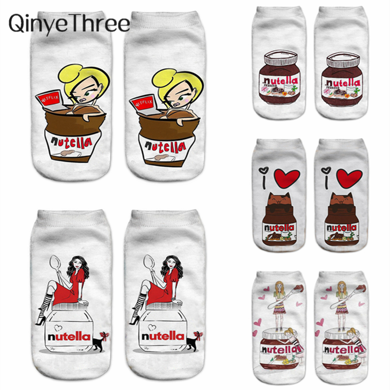 New Funny 3D Print Socks Cute  - đánh giá và giá 3D Printing In Food