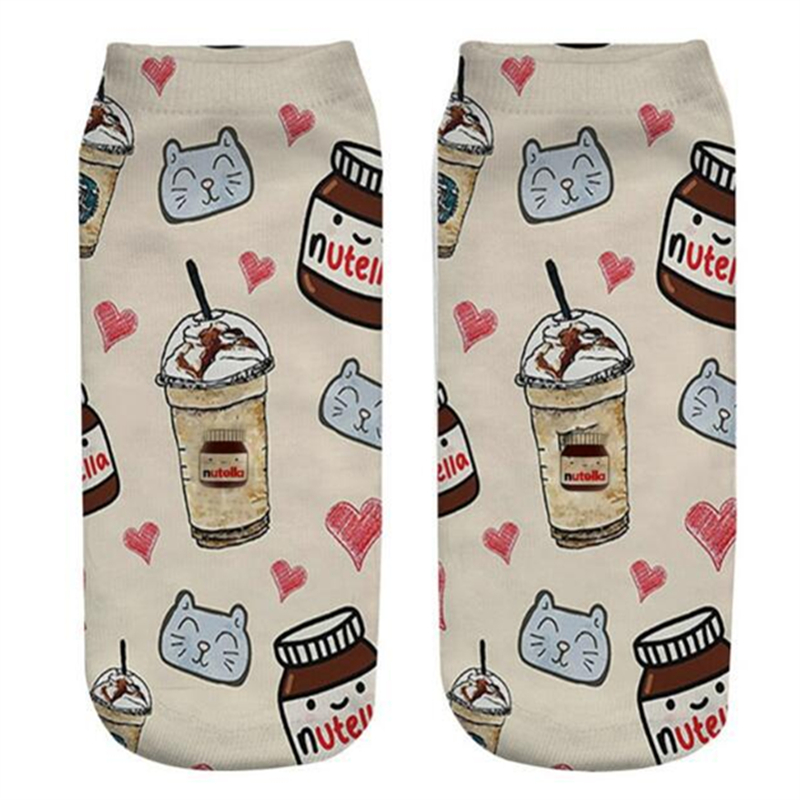 New Funny 3D Print Socks Cute  - đánh giá và giá 3D Printing In Food