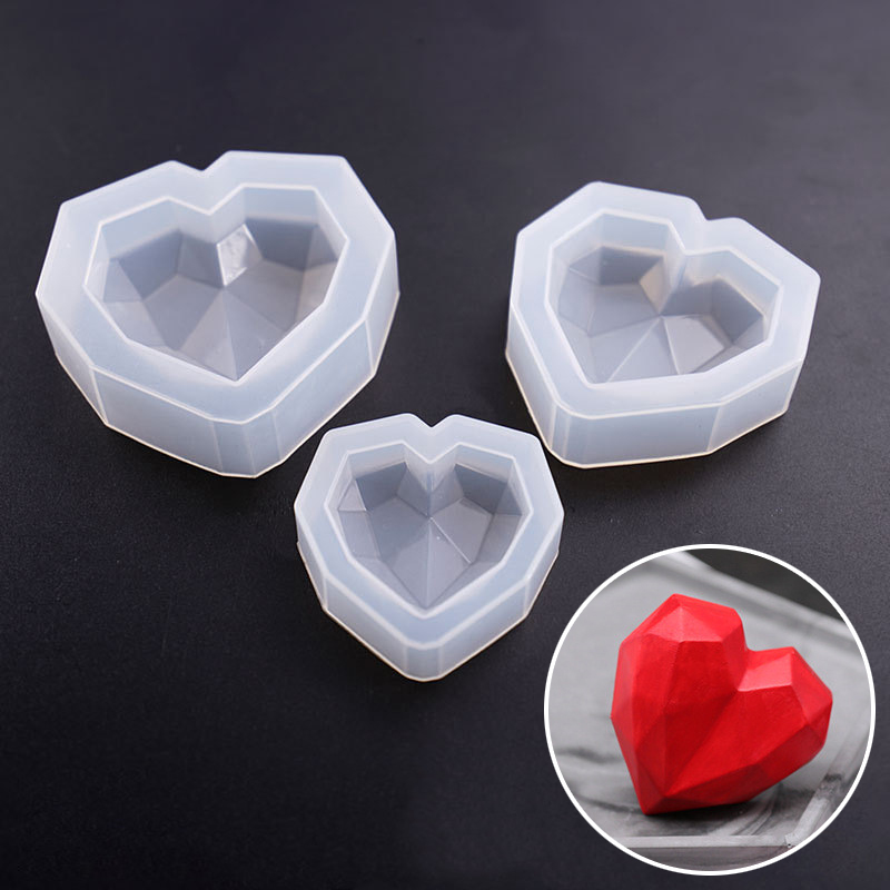 1Pcs 3D Love Heart Design Sili - đánh giá và giá 3D Printing Concrete