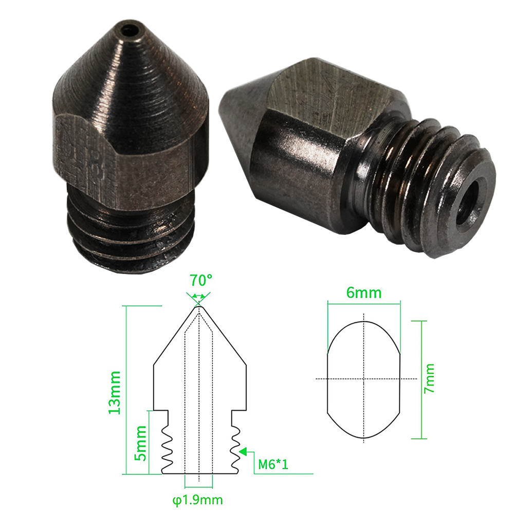 1.75mm MK8 3D Printer Hardened - đánh giá và giá 3D Printing Industrial