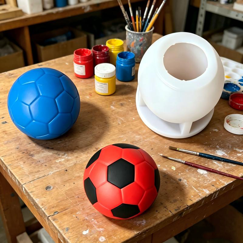 3D Mini Football Silicone Mold - đánh giá và giá 3D Printing Concrete