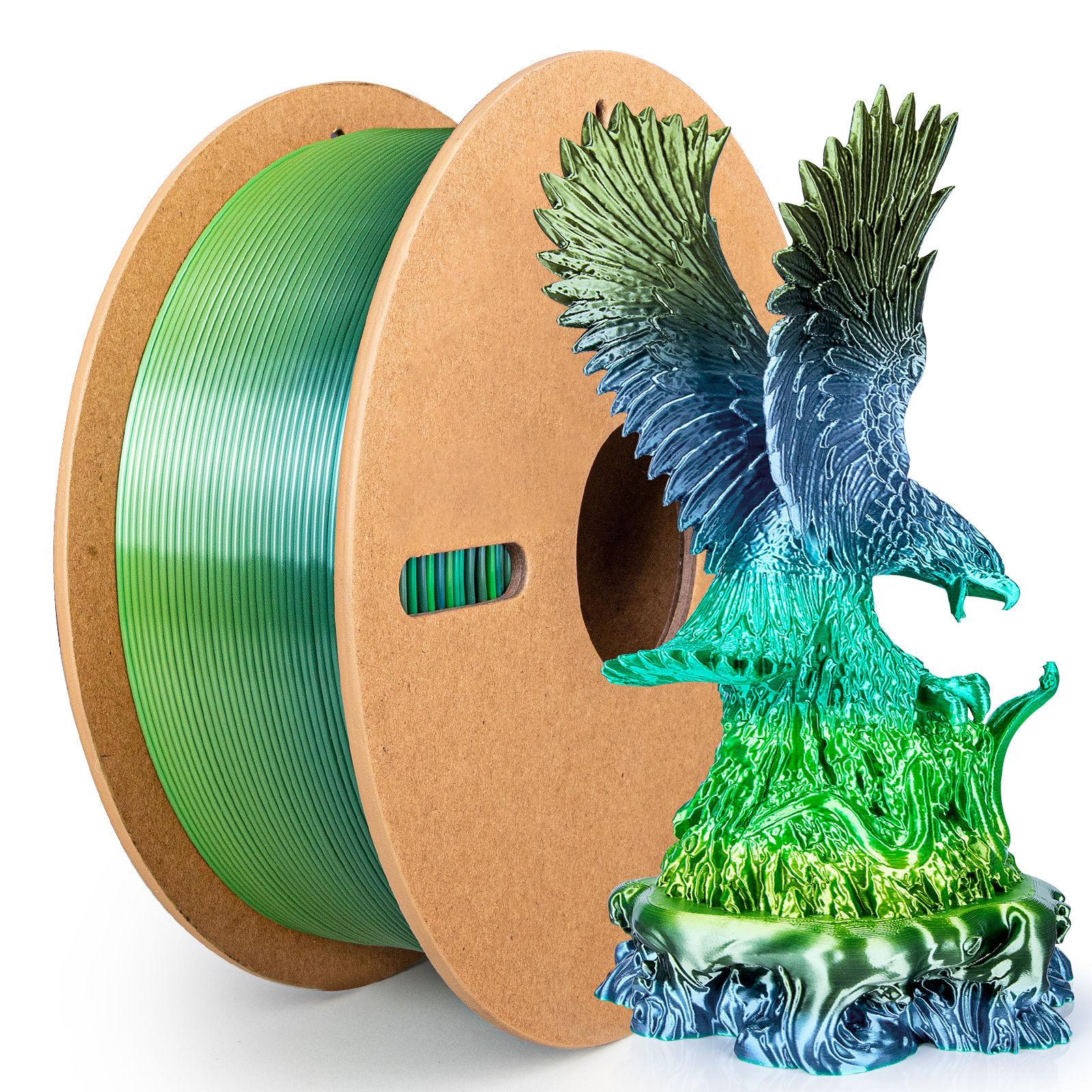Silk Rainbow PLA Filament 1.75 - đánh giá và giá 3D Printing Fdm