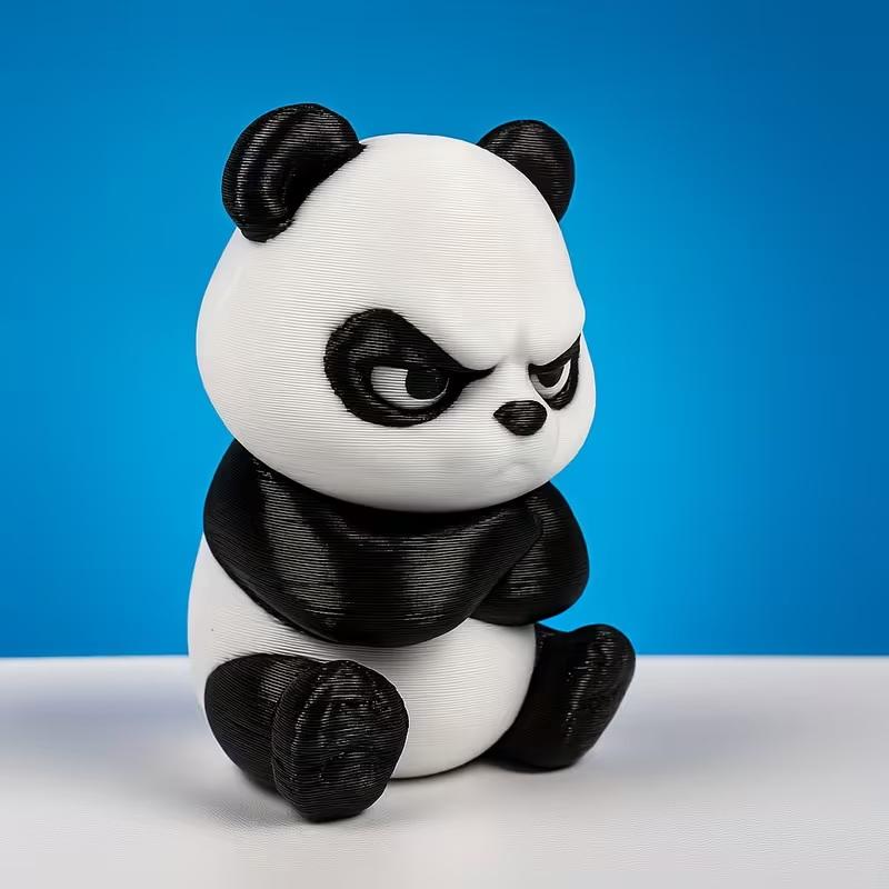 1pc 3D Printed Angry Panda Fig - đánh giá và giá 3D Printing And Additive Manufacturing