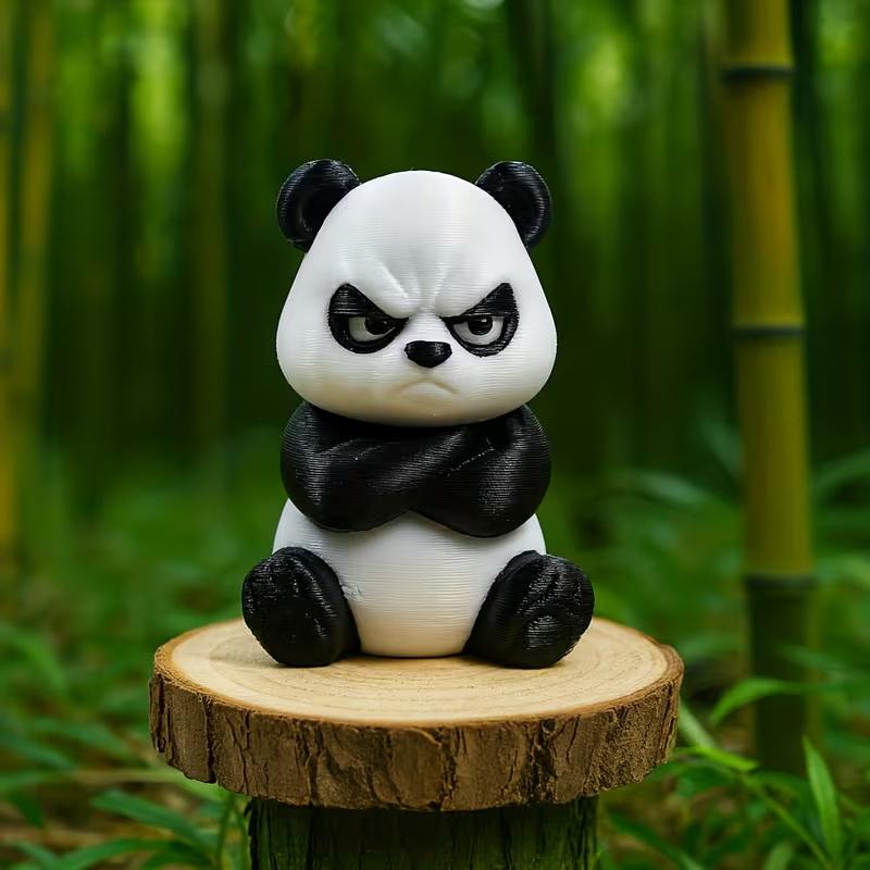1pc 3D Printed Angry Panda Fig - đánh giá và giá 3D Printing And Additive Manufacturing