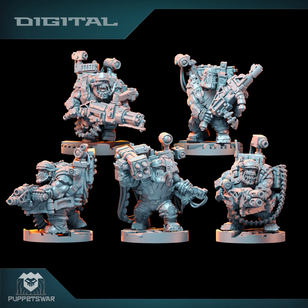 Orc Ultimate Badasses Squad, G - đánh giá và giá 3D Printing Resin