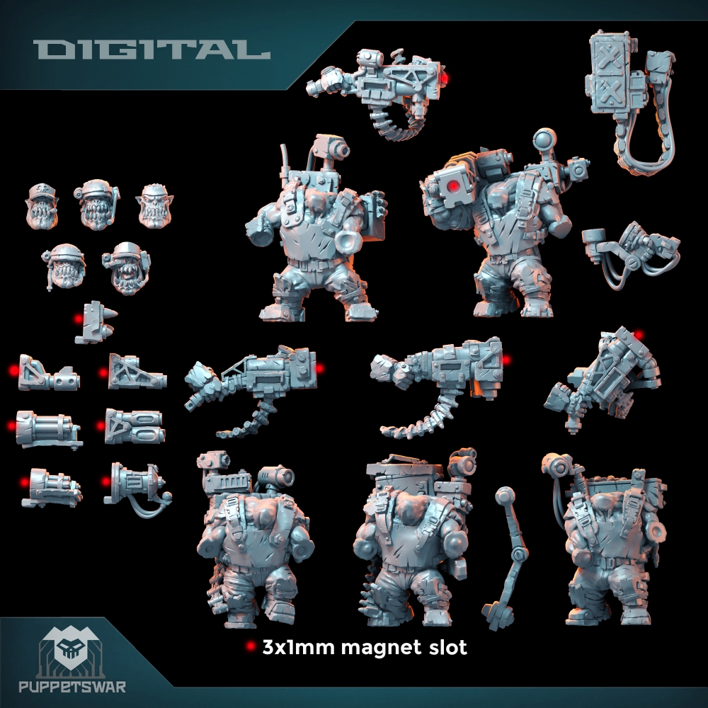 Orc Ultimate Badasses Squad, G - đánh giá và giá 3D Printing Resin