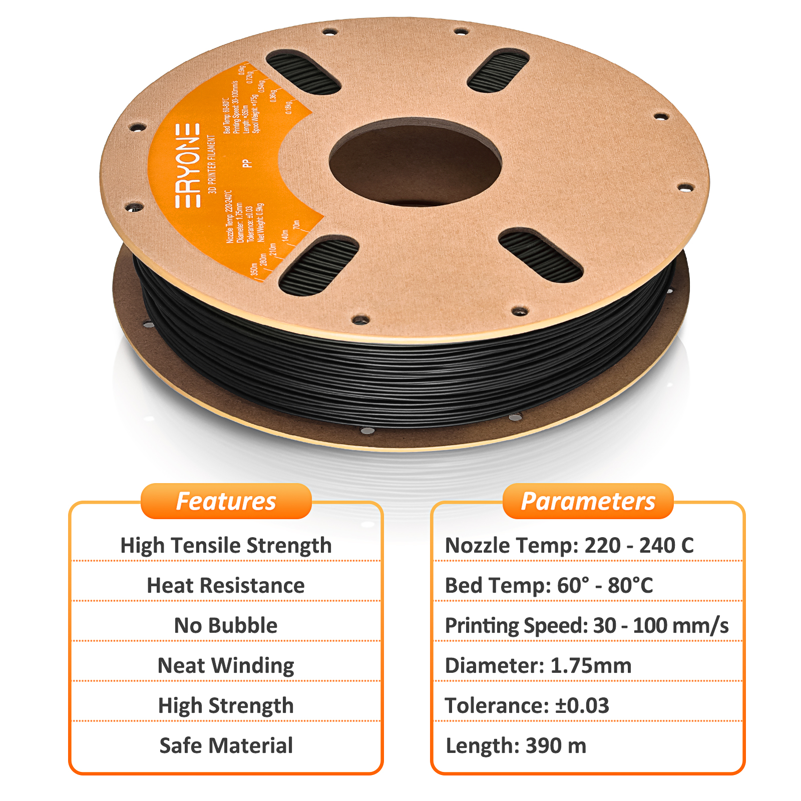 ERYONE Promotion PP Filament E - đánh giá và giá 3D Printing Fdm