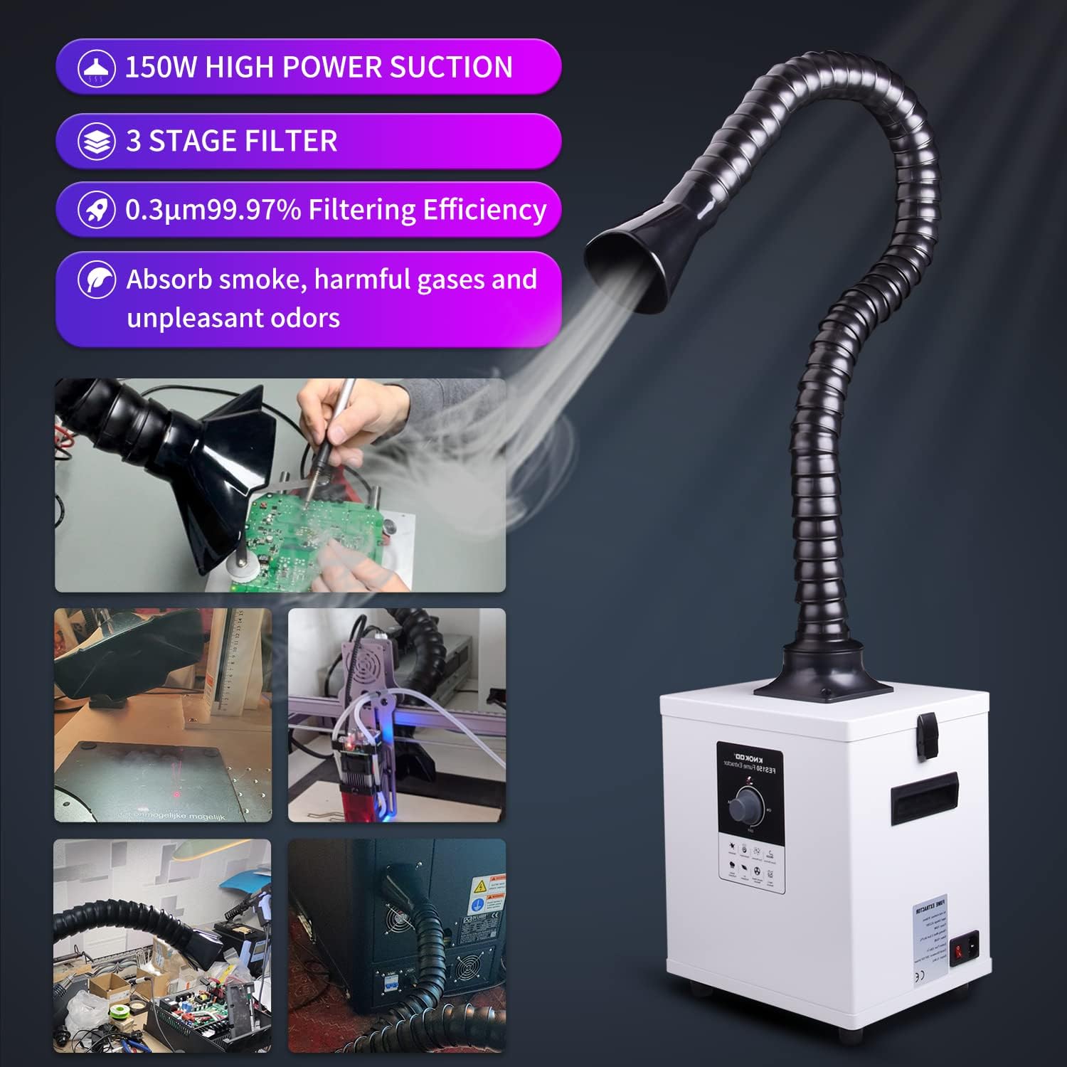 KNOKOO FES150 Industrial Laser - đánh giá và giá 3D Printing Industrial