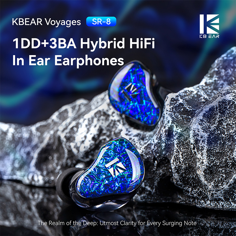 KBEAR Voyages SR-8 1DD+3BA Hyb - đánh giá và giá 3D Printing Office Setup