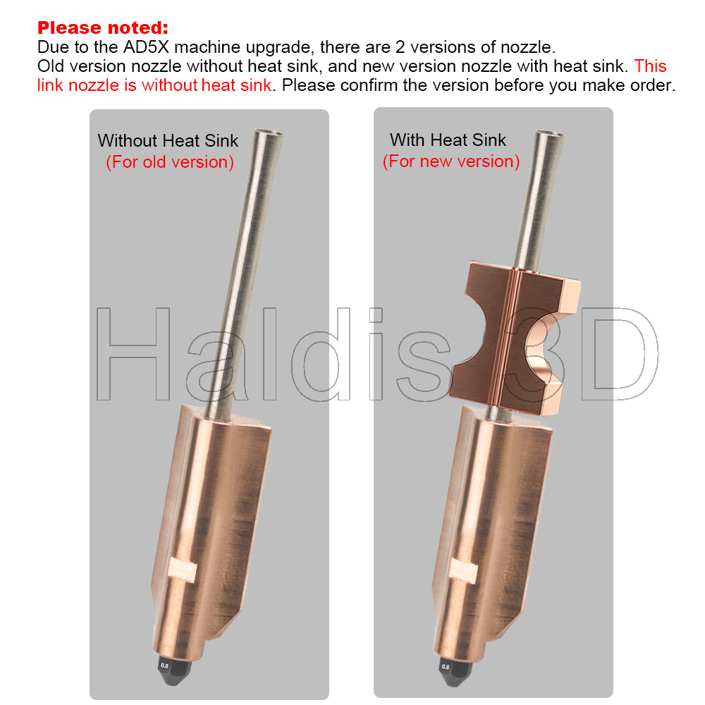 Bimetallic Nozzle For Flashfor - đánh giá và giá Nozzle 0.4Mm Hardened