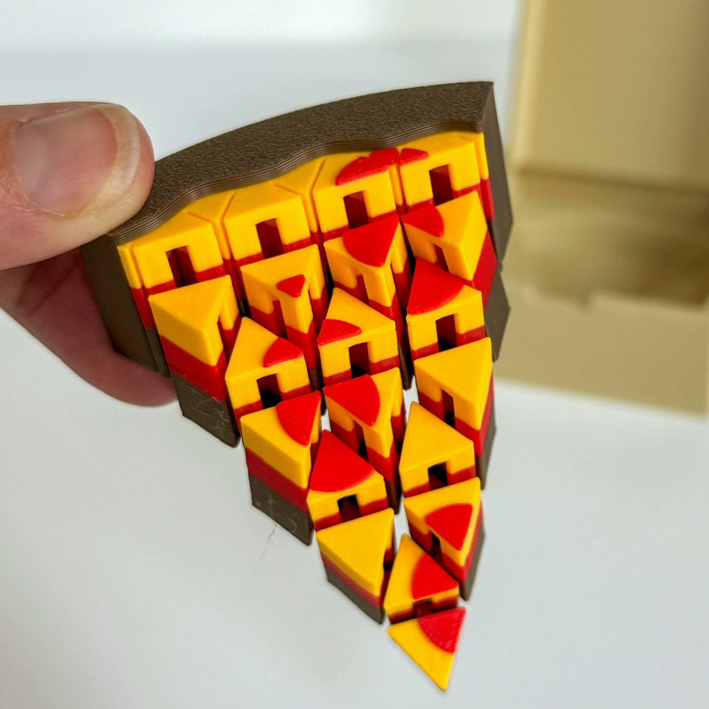3D Printed Mini Pizza sculptur - đánh giá và giá 3D Printing In Food