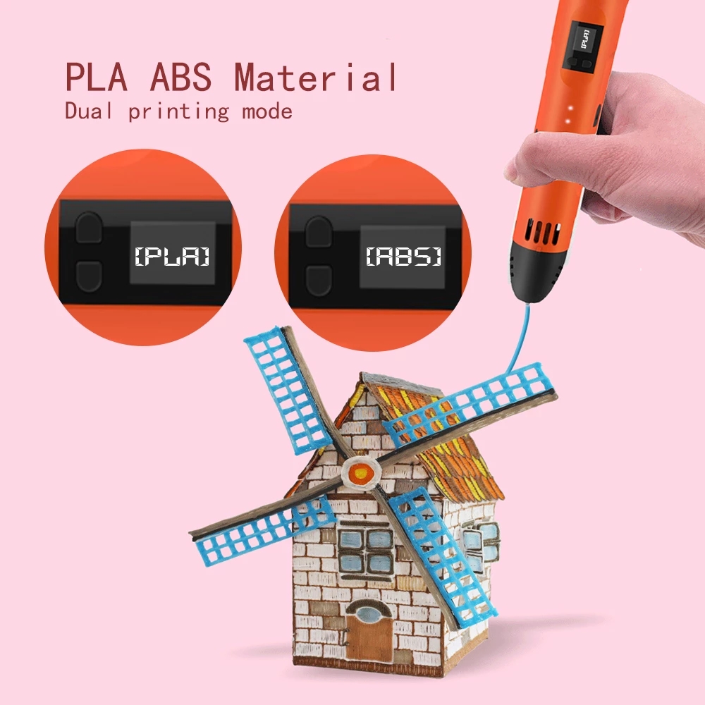 QCREATE 3D Printing Pen 1.75mm - đánh giá và giá 3D Printing Abs
