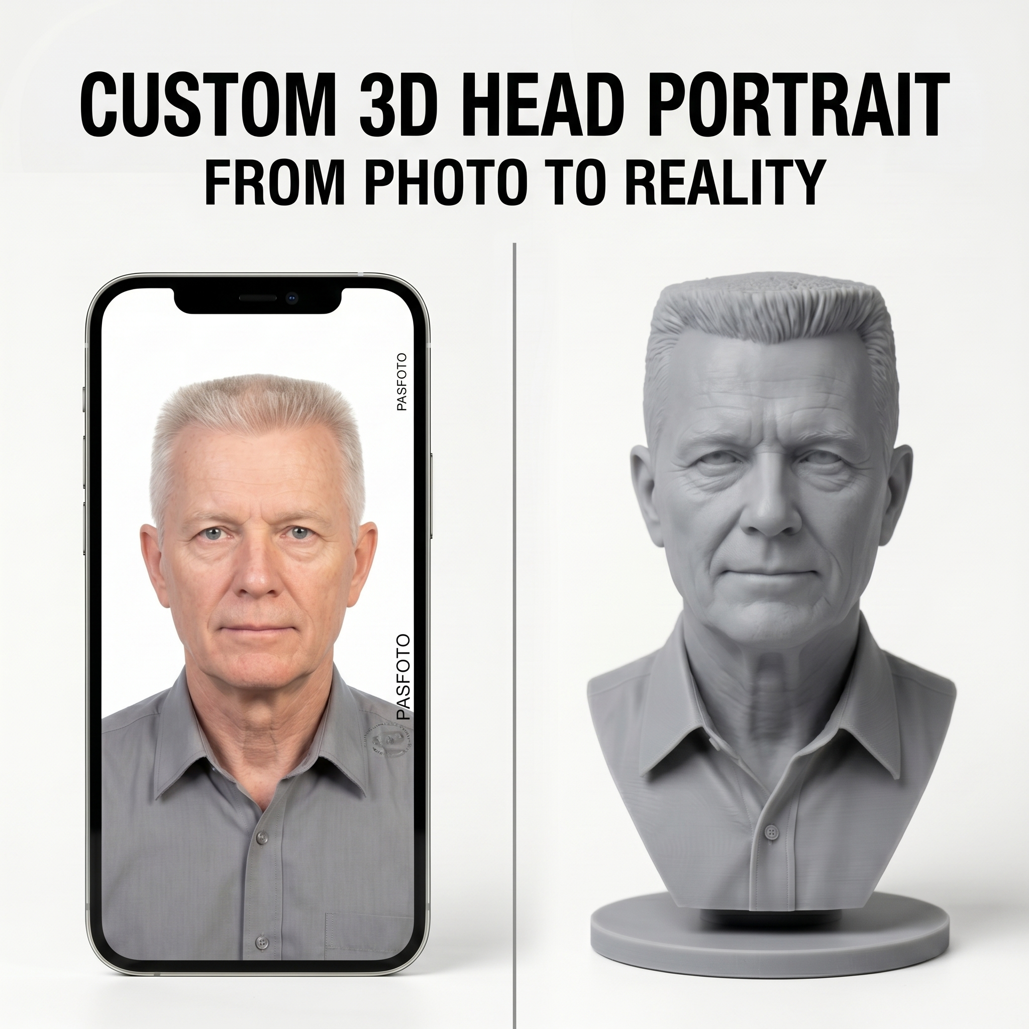 Personalized 3D Printed Bust F - đánh giá và giá 3D Printing And Additive Manufacturing