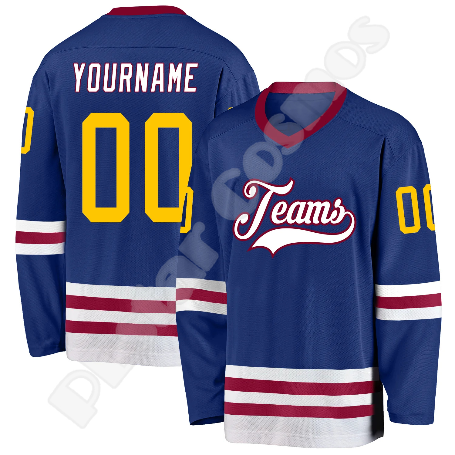 Hockey Jersey Custom Name Team - đánh giá và giá 3D Printing Logo