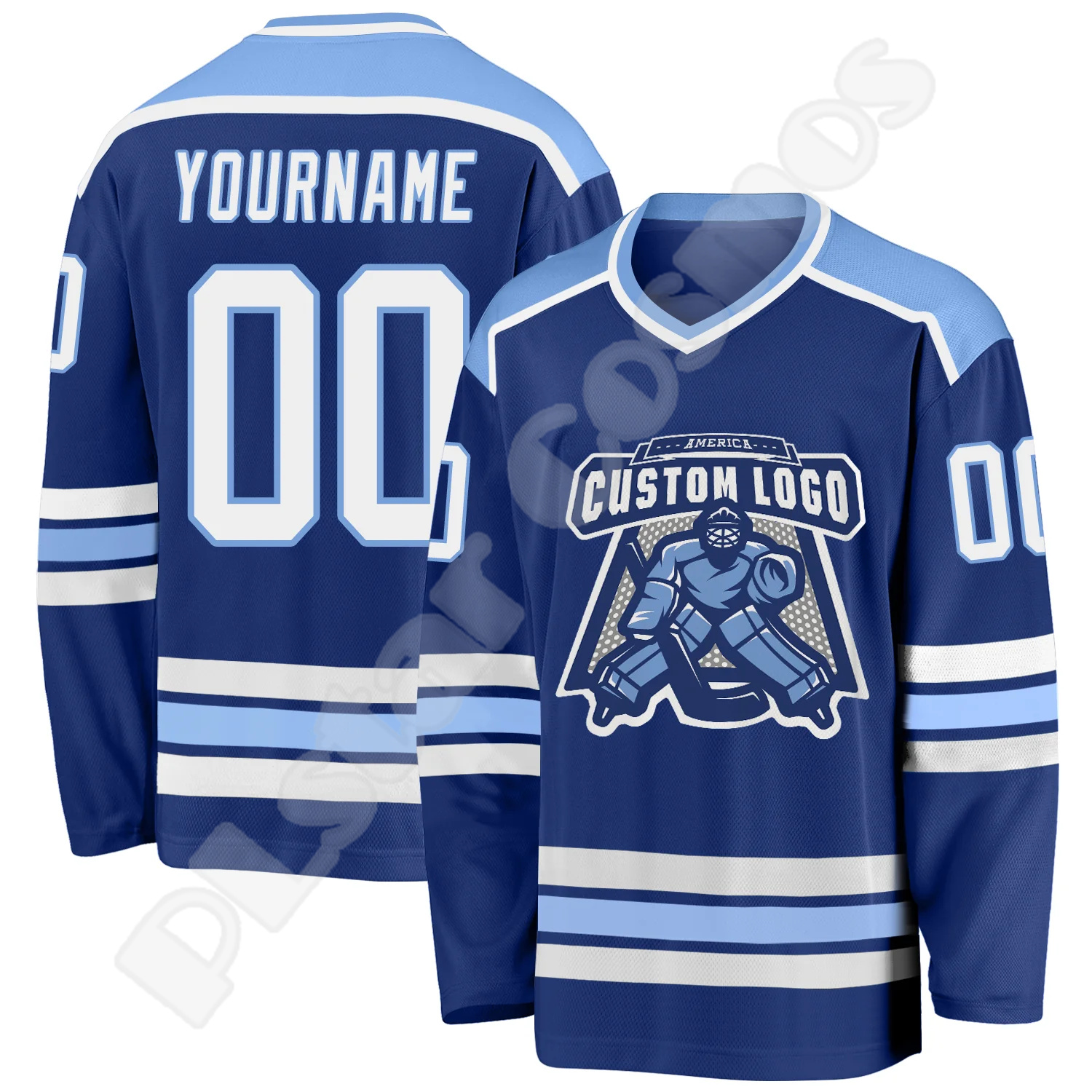 Hockey Jersey Custom Name Team - đánh giá và giá 3D Printing Logo