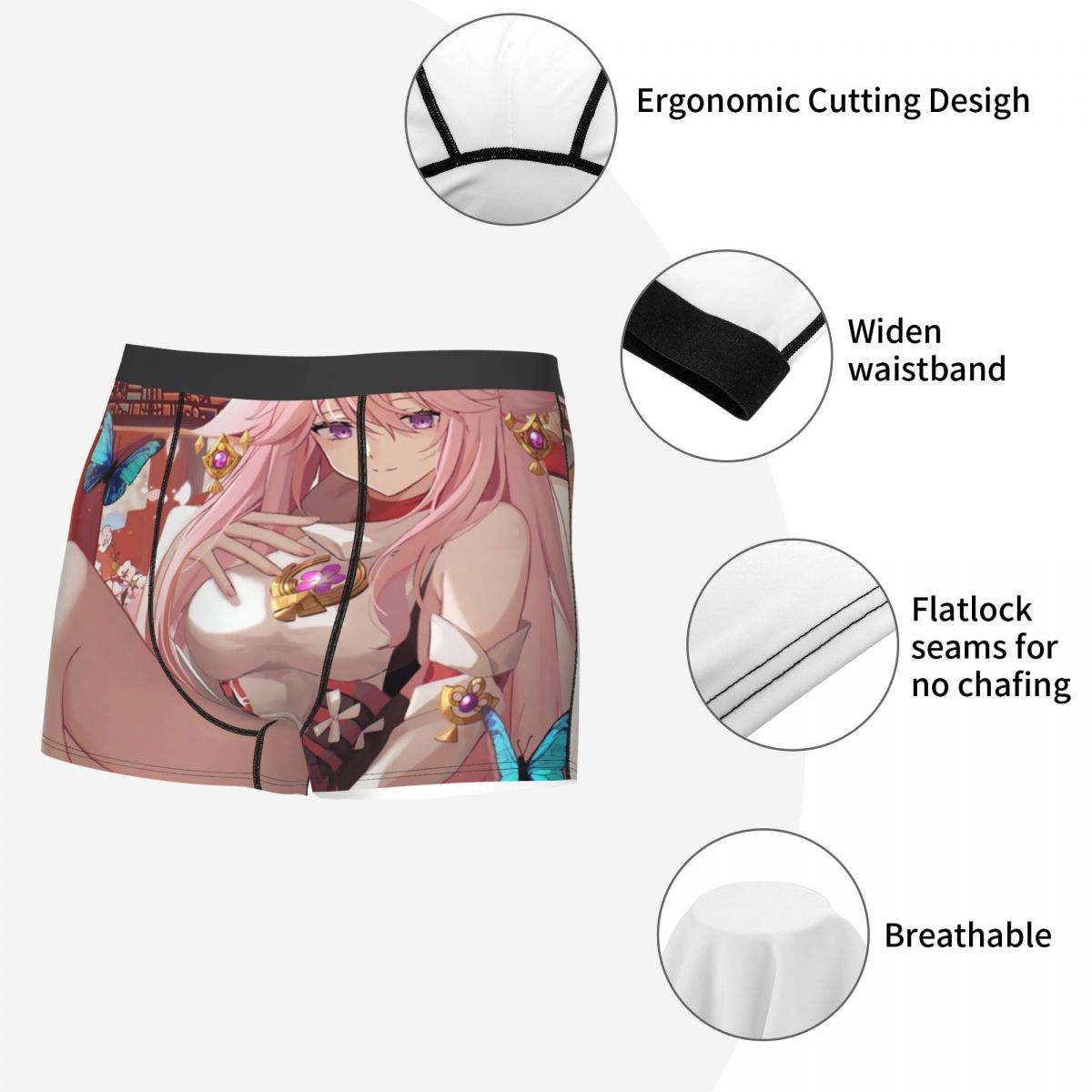 Genshin Impact Yae Miko Boxer  - đánh giá và giá 3D Printing Games Free