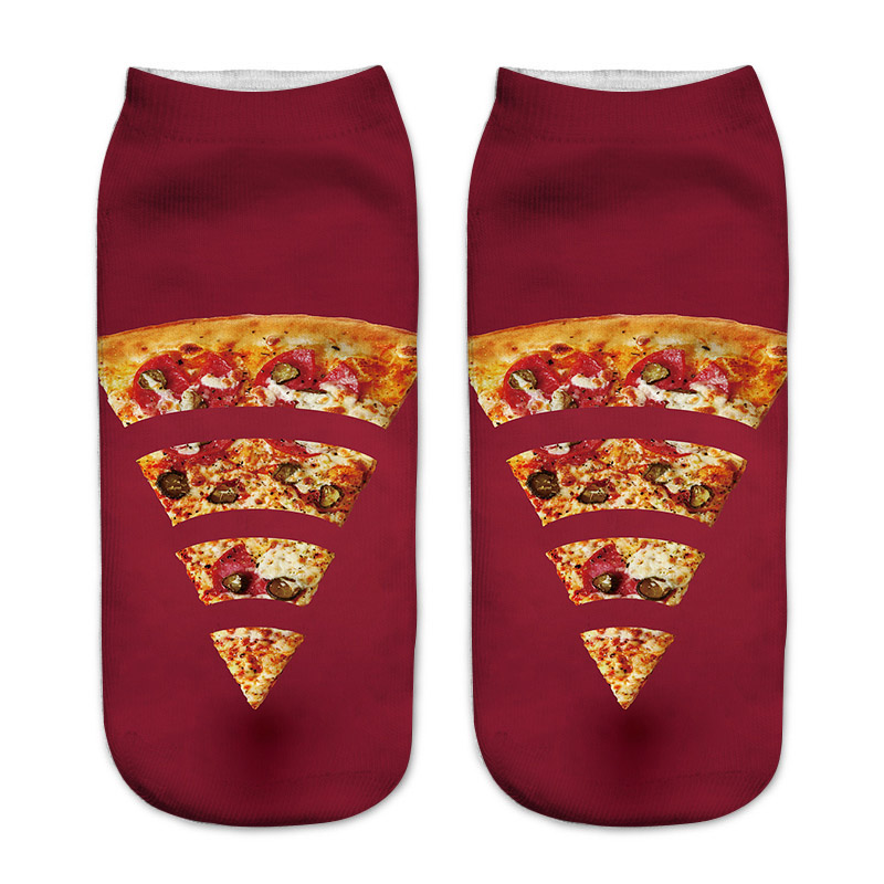 Women 3D Print Funny Pizza Soc - đánh giá và giá 3D Printing In Food