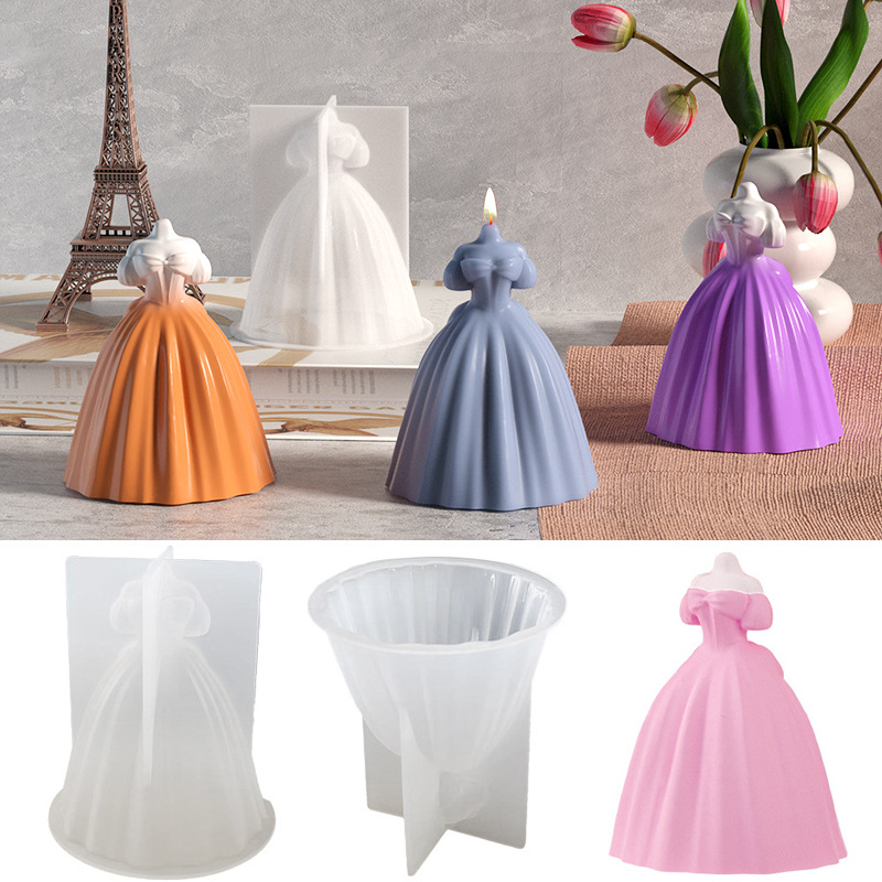 Bride Silicone Candle Mold 3D  - đánh giá và giá 3D Printing Concrete